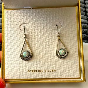 NWT Annika Witt sterling silver earrings.